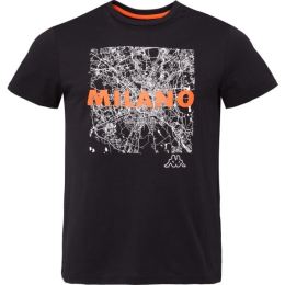 Снимка на Kappa LOGO ISTREMAP Мъжка тениска, черно, размер XXL