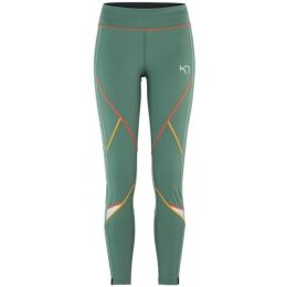 Снимка на KARI TRAA LOUISE 2.0 TIGHTS Дамски спортен клин, зелено, размер