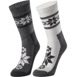Снимка на KARI TRAA RUSA SOCK 2PK Дамски чорапи, тъмносиво, размер
