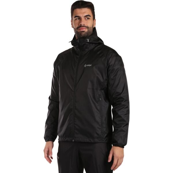 Снимка на KILPI JALUU Туристическо сгъваемо дъждобран, черно, размер XXXL