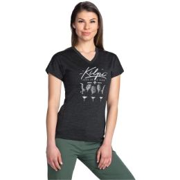 Снимка на KILPI MERIN Дамска тениска от мерино, тъмносиво, размер