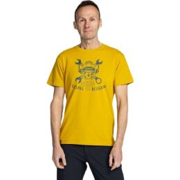Снимка на KILPI SKULLY Мъжка тениска, златно, размер XXXL