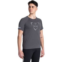 Снимка на KILPI УАЙЛДЕР Мъжка тениска за бягане, тъмносиво, размер
