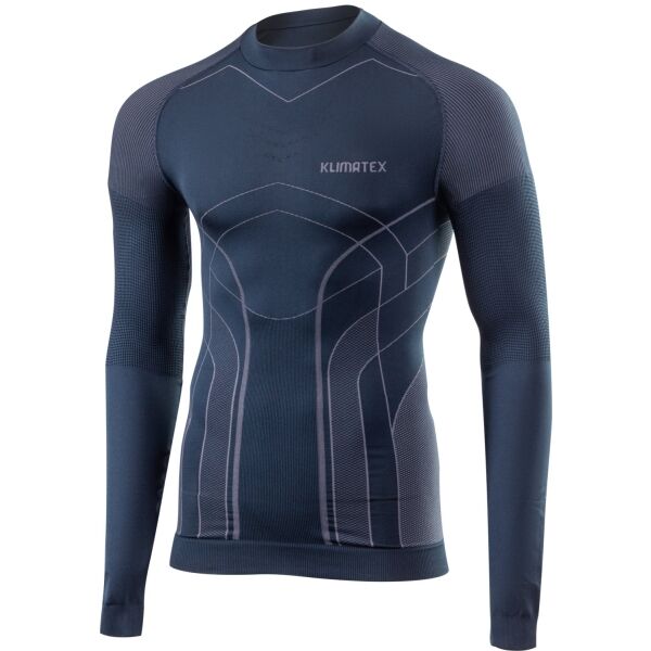 Снимка на Klimatex BORETO Мъжка безшевна блуза, тъмносин, размер XL/XXL