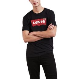 Снимка на Levi's&reg; GRAPHIC SET-IN NECK Мъжка тениска, черно, размер