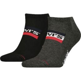 Снимка на Levi's&reg; LOW CUT LOGO 2P Универсални чорапи, черно, размер