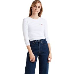 Снимка на Levi's&reg; LS BABY TEE Дамска блуза с дълъг ръкав, бяло, размер