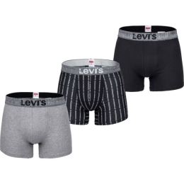 Снимка на Levi's&reg; MEN BACK IN SESSION TRUNK 3P Мъжки боксерки, черно, размер