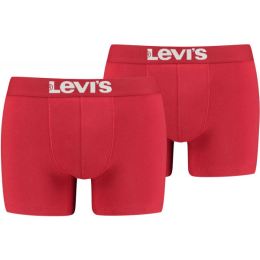 Снимка на Levi's&reg; MEN SOLID BASIC BOXER 2P Мъжки боксерки, червено, размер