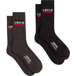 Снимка на Levi's&reg; REGULAR CUT SPRTWR LOGO 2P Чорапи, черно, размер