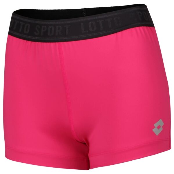Снимка на Lotto RUN FIT W SHORT TIGHT Дамски спортни къси шорти, розово, размер