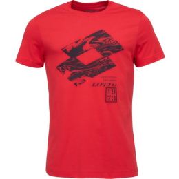 Снимка на Lotto TEE LOSANGA V Мъжка тениска, червено, размер XXL