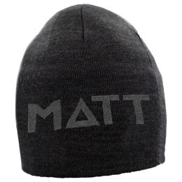 Снимка на Matt KNIT RUNWARM Затоплена шапка, черно, размер