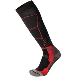 Снимка на Mico MEDIUM WEIGHT SUPERTHERMO MERINO SKI Скиорски три четвърти чорапи, черно, размер