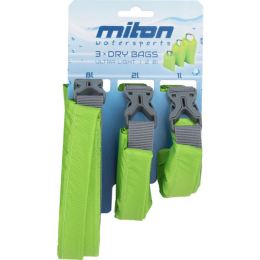 Снимка на Miton UL DRY BAG 1 2 8L Комплект от три три водоустойчиви чанти, светло-зелено, размер