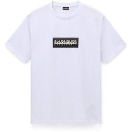 Снимка на Napapijri S-BOX LOGO Мъжка тениска, бяло, размер