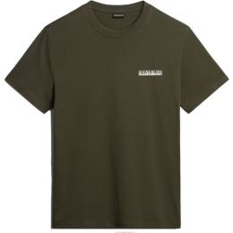 Снимка на Napapijri S-WARHOLM Мъжка тениска, khaki, размер