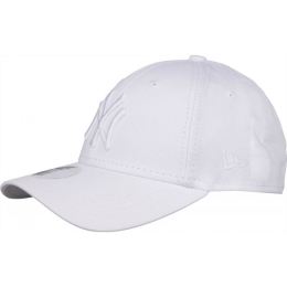 Снимка на New Era 9FORTY WMN LEAGUE ESSENTIAL NEW YORK YANKEES Дамска клубна шапка с козирка, бяло, размер