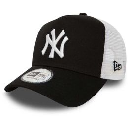 Снимка на New Era CLEAN TRUCKER 2 NEW YORK YANKEES Детска клубна trucker шапка, черно, размер