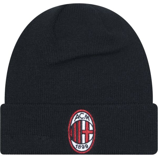 Снимка на New Era CORE CUFF BEANIE AC MILAN Мъжка шапка, черно, размер UNI