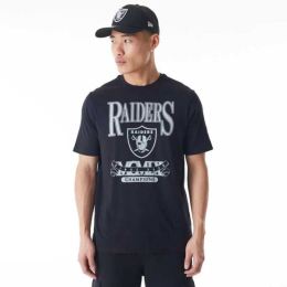 Снимка на New Era LAS VEGAS RAIDERS NFL CHAMPIONS Мъжка тениска, черно, размер