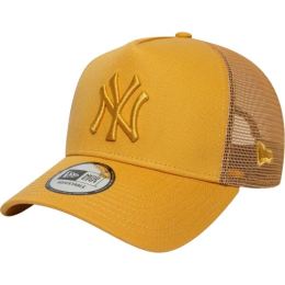 Снимка на New Era NEW YORK YANKEES MLB LEAGUE ESSENTIAL 9FORTY TRUCKER Шапка с козирка, бежово, размер UNI