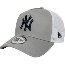 Снимка на New Era NEW YORK YANKEES MLB SIDE PATCH 9FORTY TRUCKER Шапка с козирка, сиво, размер