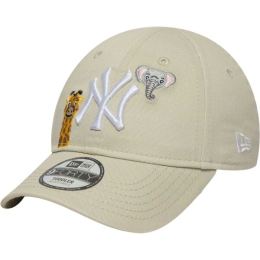 Снимка на New Era NEW YORK YANKEES TODDLER ANIMAL ICON 9FORTY Детска шапка с козирка, бежово, размер