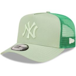 Снимка на New Era TONAL MESH TRUCKER Клубна шапка с козирка, светло-зелено, размер UNI