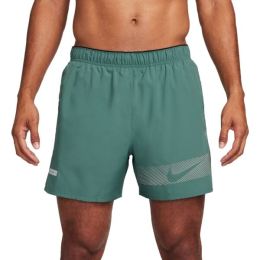 Снимка на Nike CHALLENGER FLASH Мъжки шорти за бягане, тъмнозелено, размер