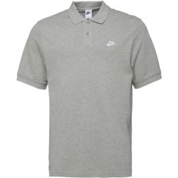 Снимка на Nike CLUB Мъжка тениска с яка, сиво, размер XXXL