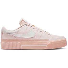 Снимка на Nike COURT LEGACY Дамски ниски кецове, цвят сьомга, размер 40.5