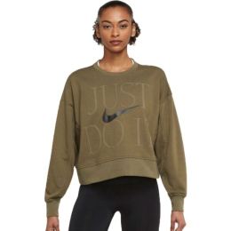 Снимка на Nike DF GX GET FIT FC CW 12M WIN Дамска блуза, khaki, размер