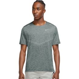Снимка на Nike DF RISE 365 SS Мъжка тениска за бягане, зелено, размер