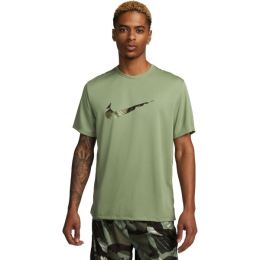 Снимка на Nike DF UV SS MILER ECMO Мъжка тениска за бягане, khaki, размер XXL