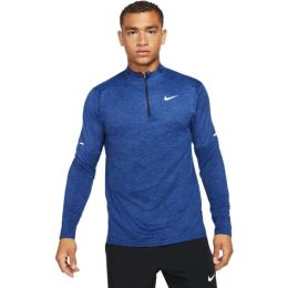 Снимка на Nike DRI-FIT ELEMENT Мъжка тениска за бягане, синьо, размер XXL