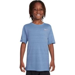 Снимка на Nike DRI-FIT MILER Момчешка тениска, синьо, размер