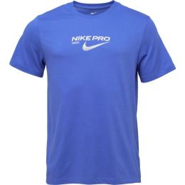 Снимка на Nike DRI-FIT TEE PRO TRAINING M Мъжки спортна тениска, синьо, размер XXL