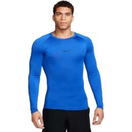 Снимка на Nike DRI-FIT Мъжка термо тениска, синьо, размер