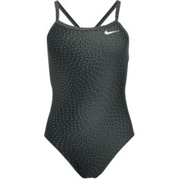Снимка на Nike HYDRASTRONG DELTA Дамски цял бански, тъмносиво, размер