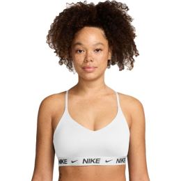 Снимка на Nike INDY Дамско спортно бюстие, бяло, размер