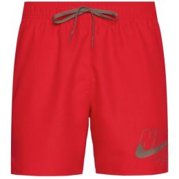 Снимка на Nike LOGO SOLID 5 Мъжки бански - шорти, червено, размер