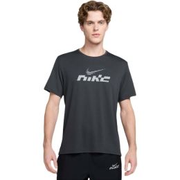 Снимка на Nike MILER FLASH Мъжка тениска за бягане, тъмносиво, размер