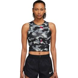 Снимка на Nike NK DF TANK SSNL NV Дамски спортен топ, тъмносиво, размер