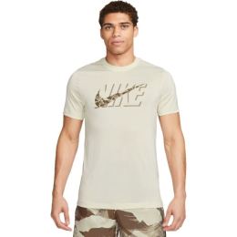 Снимка на Nike NK DF TEE RLGD CAMO Мъжка тениска за тренировка, бежово, размер XXL