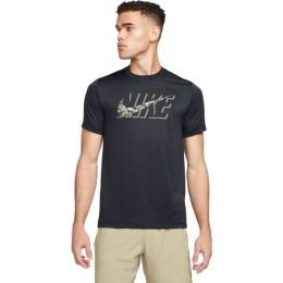 Снимка на Nike NK DF TEE RLGD CAMO Мъжка тениска за тренировка, черно, размер