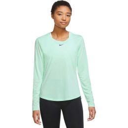 Снимка на Nike NK ONE DF LS STD TOP Дамска блуза за тренировка с дълъг ръкав, светло-зелено, размер
