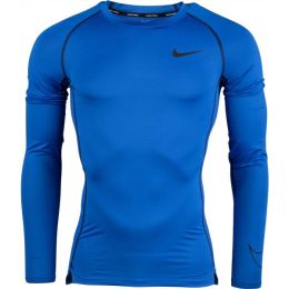 Снимка на Nike NP DF TIGHT TOP LS M Мъжка блуза, синьо, размер XXL