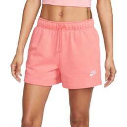 Снимка на Nike NSW CLUB FLC MR SHORT Дамски шорти, цвят сьомга, размер