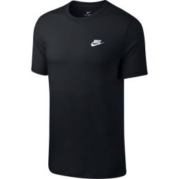 Снимка на Nike NSW CLUB TEE Мъжка тениска, черно, размер